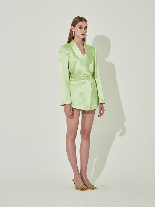 Silky String Tailored Jacket [Mint]