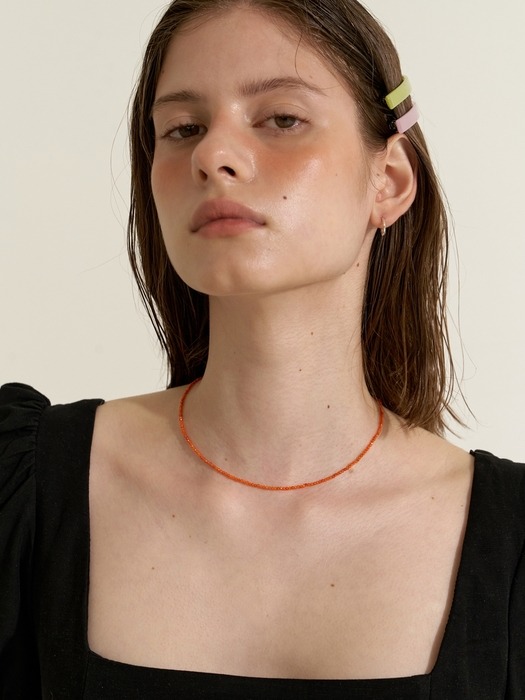 Orange Necklace