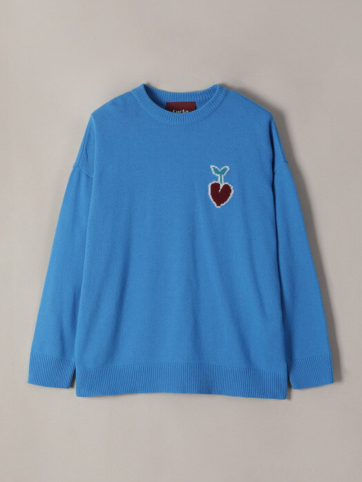 Wool-blend Sweater with Apple logo_LQWAW20200BUX