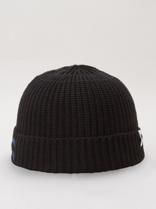 Message-embroidered beanie hat _L7RAW20140BKX