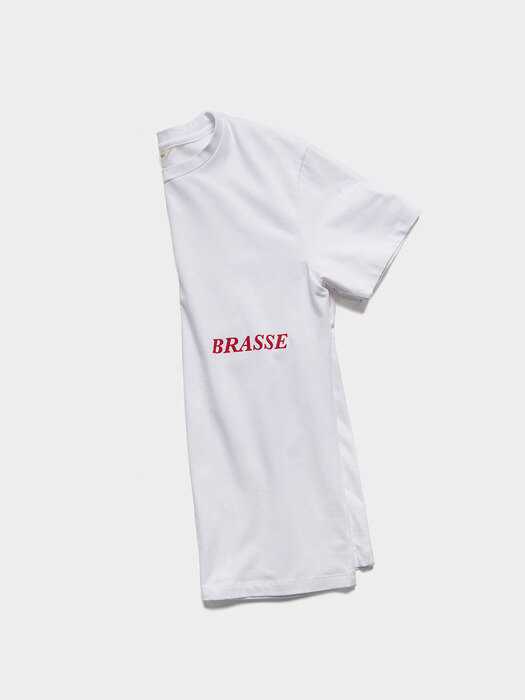 T2. BRASSE Marshmallow T-Shirts (WHITE)