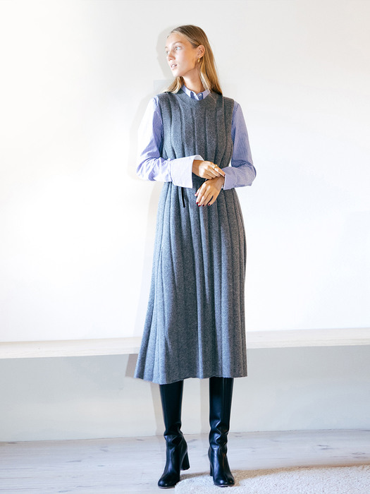 [N]SEOUL FOREST Knit maxi dress (2colors)