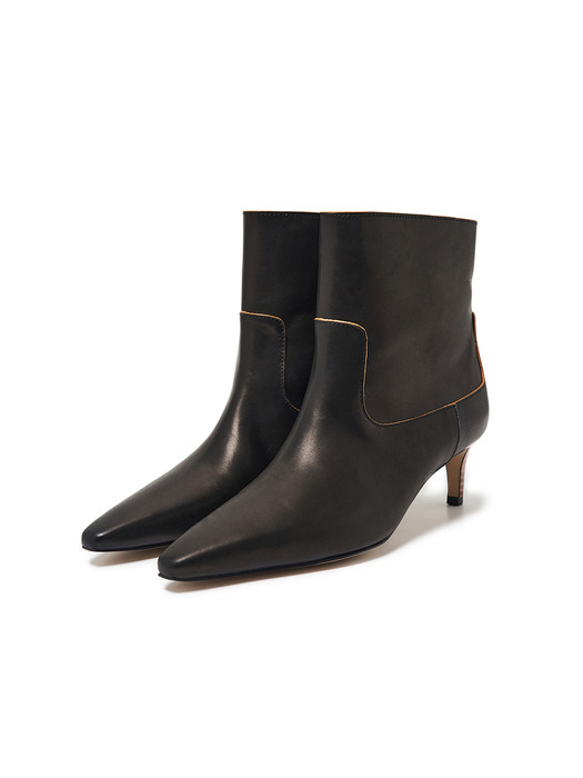LUXE WESTERN ANKLE BOOTS