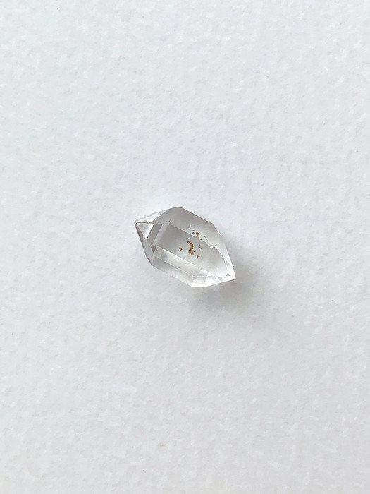 ONE015_Gold Dust Herkimer Diamon Ring