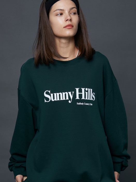 SUNNY HILLS SWEATSHIRTS 2 (GREEN)