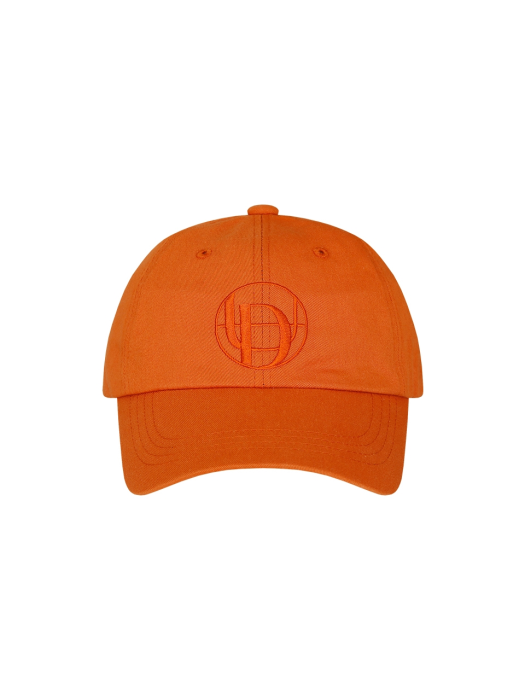 SYMBOL LOGO BALL CAP_RUST ORANGE