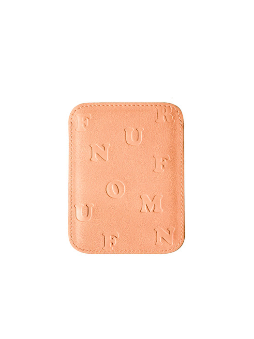 Signature Card Holder_ Coral