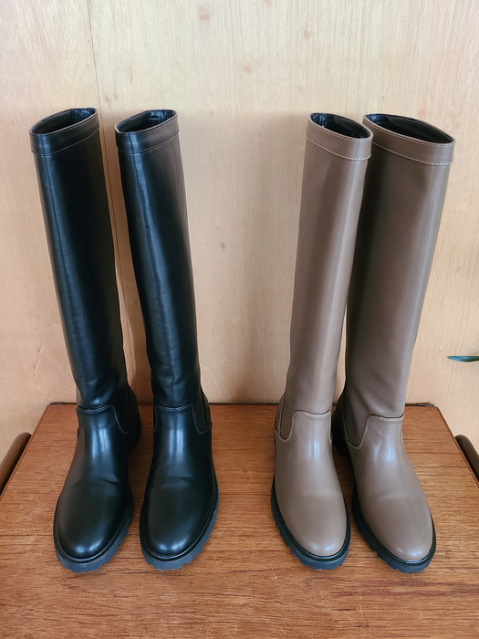 [X LEESUL]Helmut Long boots_2color