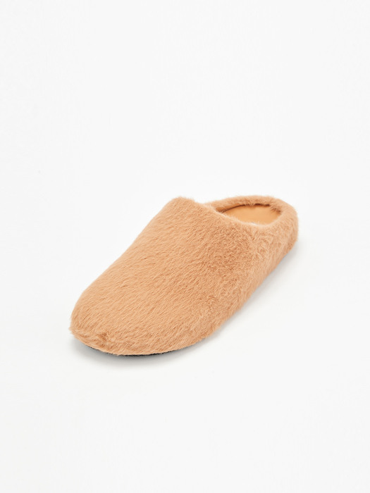 Angora Mule Slipper (3color)