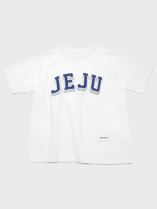 【 PROJECT】Jeju Dawn Logo T-Shirt Jeju Dawn Logo T-Shirt - Khaki - ISLAND PROJECT