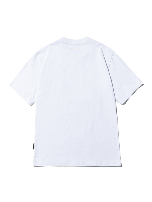 BORN TO BE ARCH LOGO T-SHIRT_WHITE