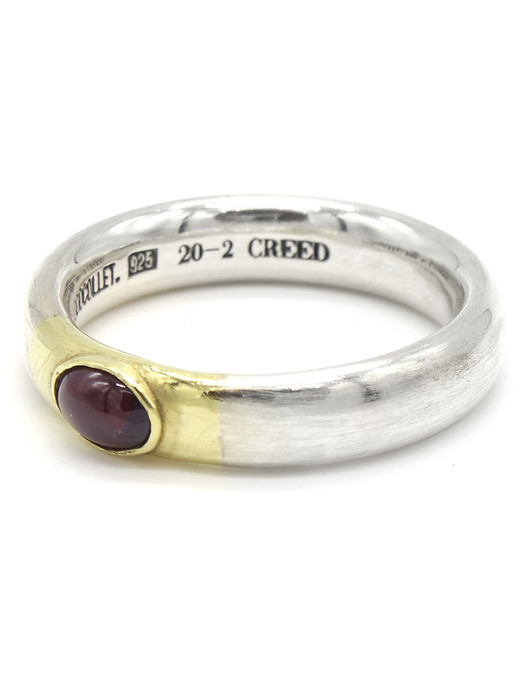 marriage bend ring (red)