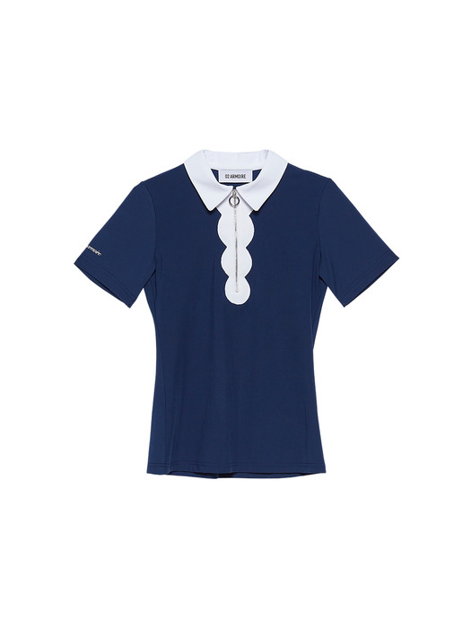 Amelia Top_Deep Blue