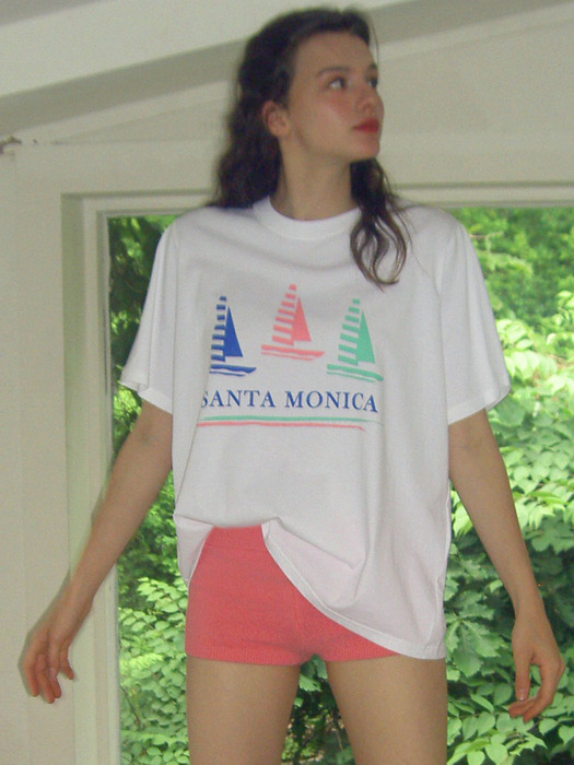 SANTA MONICA T-SHIRT - WHITE