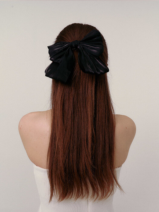 Micro satin Ribbon Hair Clip