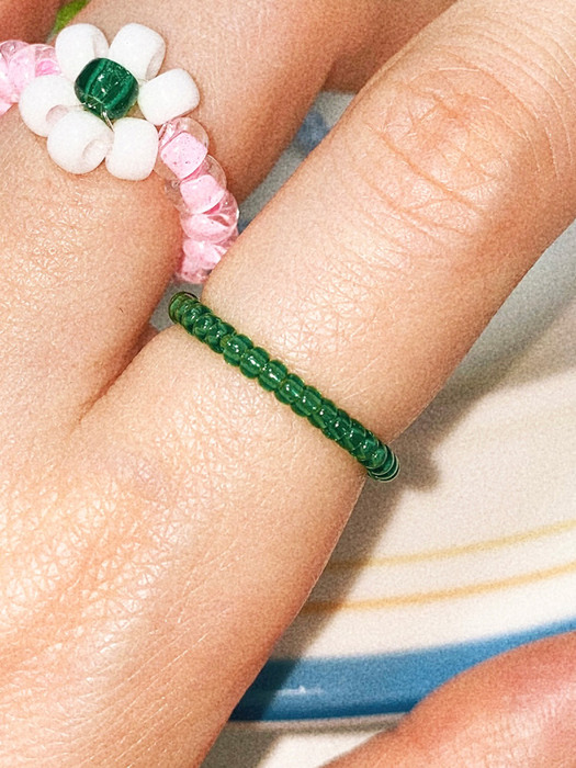 Summer Garden Fine Color Beads Ring 비즈반지