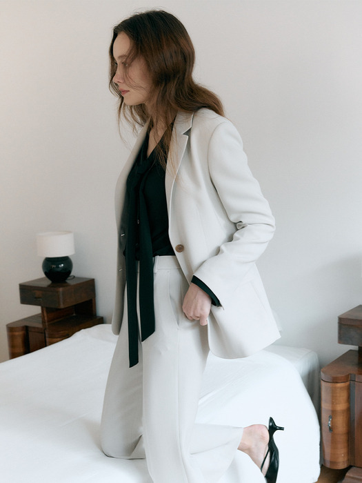 [Drama Signature] Two-button Tailored Blazer_4color