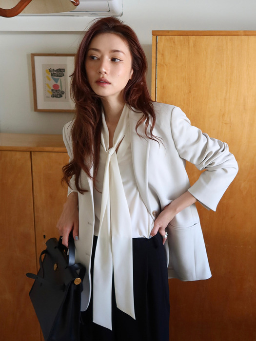 [Drama Signature] Two-button Tailored Blazer_4color