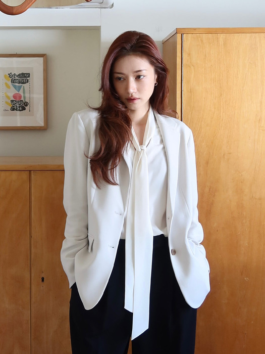 [Drama Signature] Two-button Tailored Blazer_4color