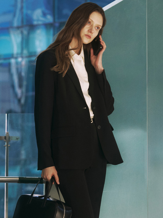 [Drama Signature] Two-button Tailored Blazer_4color
