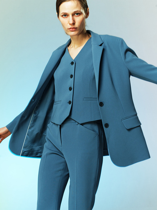 [Drama Signature] Two-button Tailored Blazer_4color