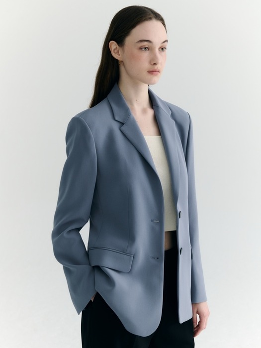 [Drama Signature] Two-button Tailored Blazer_4color