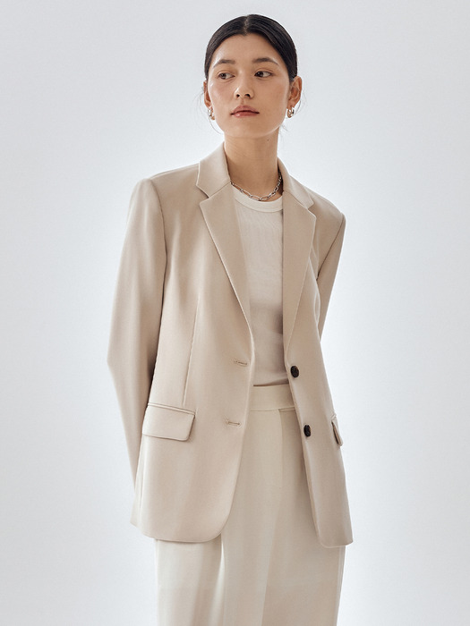 [Drama Signature] Two-button Tailored Blazer_4color