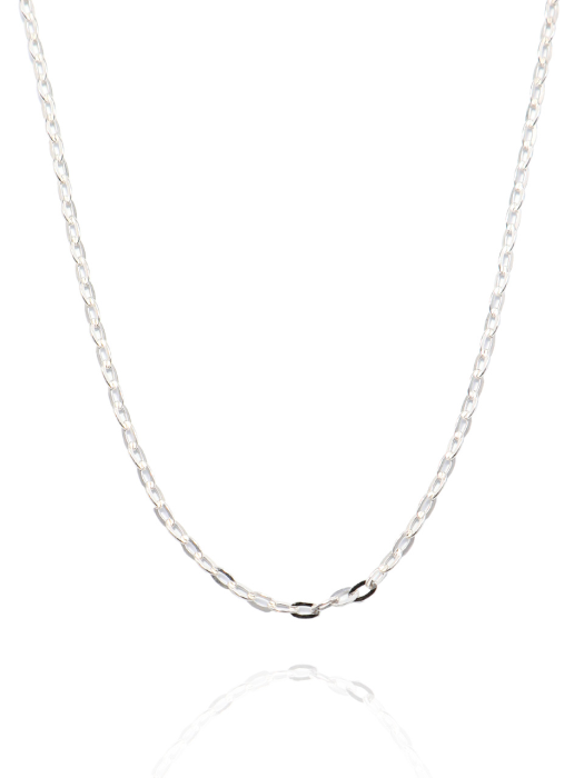 Local Link Chain Silver Necklace In357 [Silver]