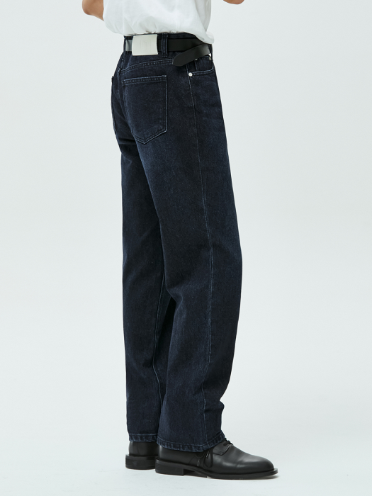 Dawn Semi Wide Jeans DCPT002BlueBlack