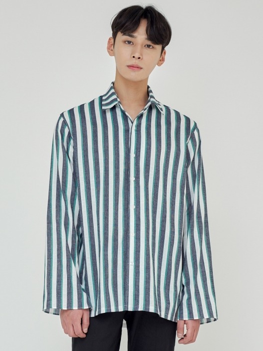 TLS STRIPE SHIRTS 1927 GREEN