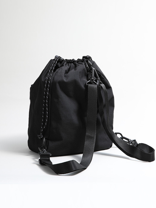 스트링 미니 백팩 507 블랙 String Mini Bagpack_Black