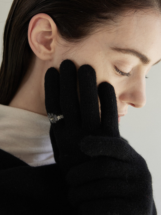Jewelry ring Point Gloves Black