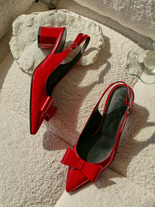 1502 Lily Ribbon Slingback Heel_3color