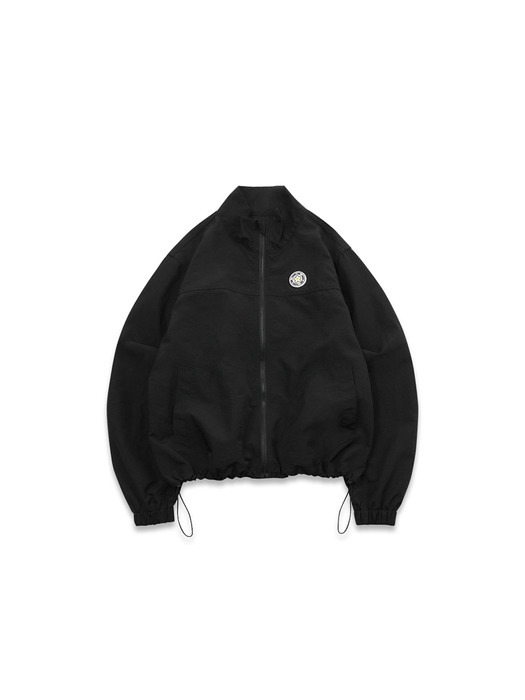 spin windbreaker jacket black