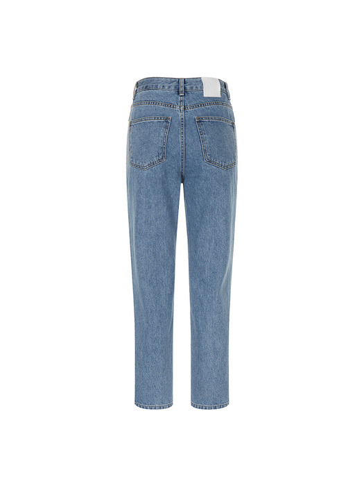 #131063 tapered denim jeans-lbl