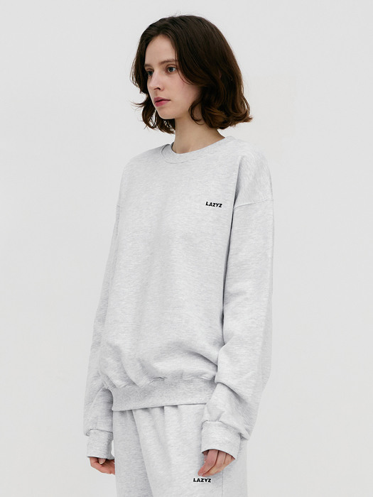 Classic Logo Sweatshirts - Light Gray