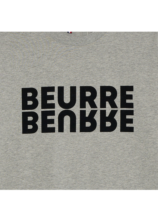  ep.6 BEURRE Decalcomanie T-shirts (Gray)
