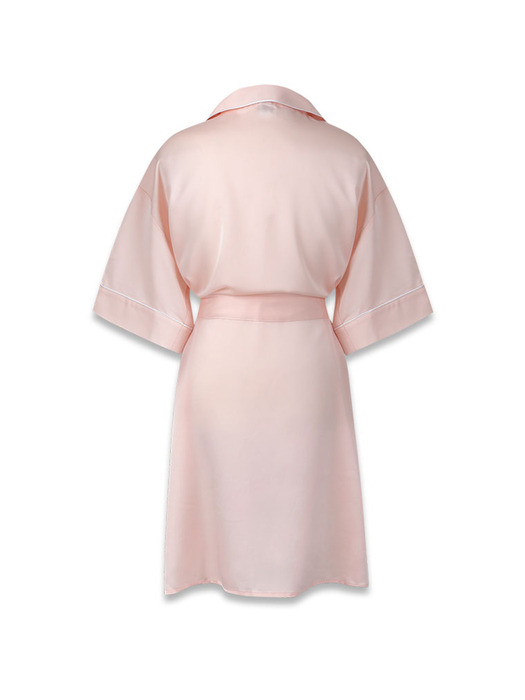 soft touch robe pink