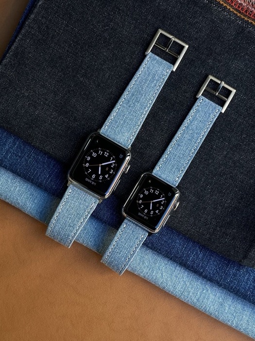Apple watch denim strap / 애플워치 데님 스트랩