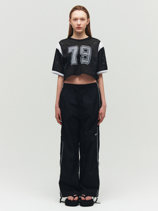 LIGHT TRACK PANTS, BLACK