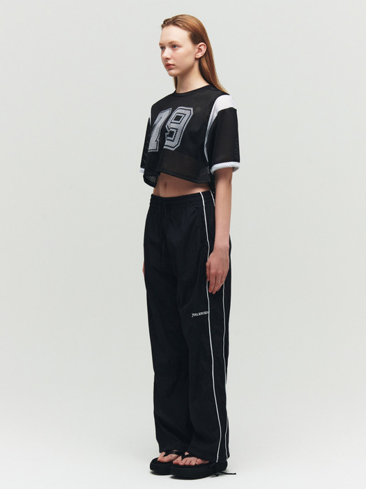 LIGHT TRACK PANTS, BLACK