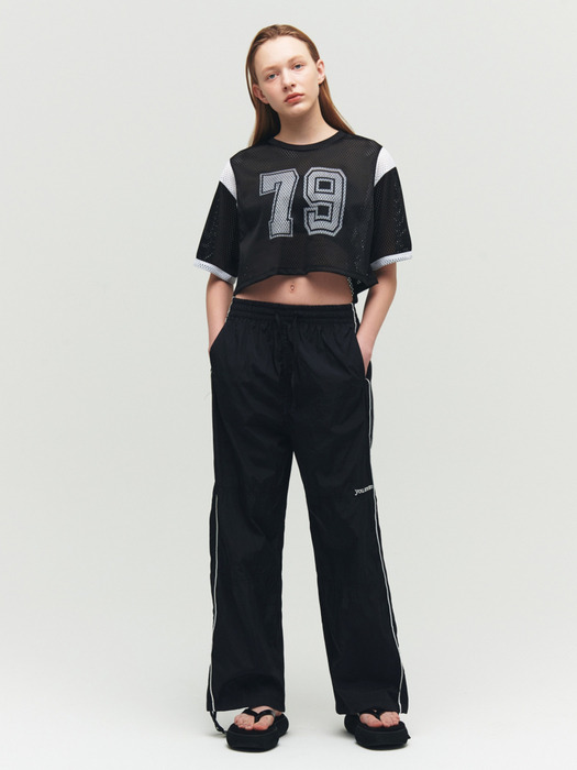 LIGHT TRACK PANTS, BLACK