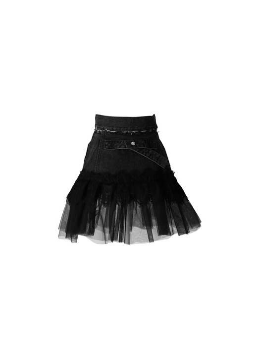 23SS Jewelry Mini Skirt