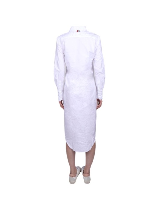 톰브라운 여성 옥스포드 셔츠 드레스 화이트 FDS001E F0313 100