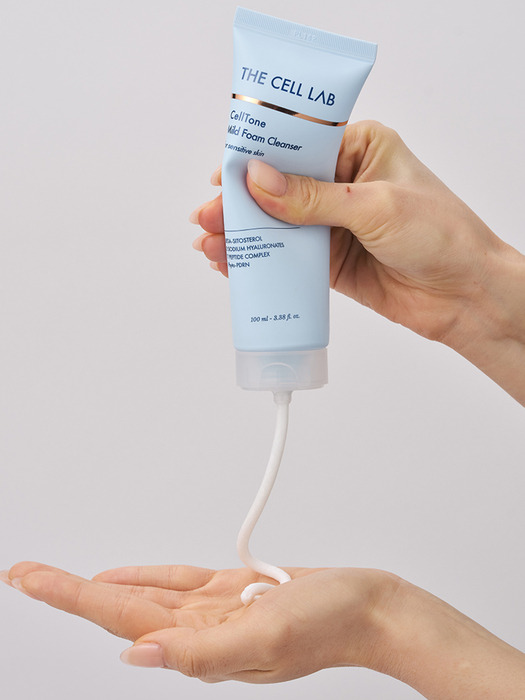 피부과 화장품 [수분광/탄력] PDRN 소나무시카 셀톤 약산성 폼클렌저 100ml