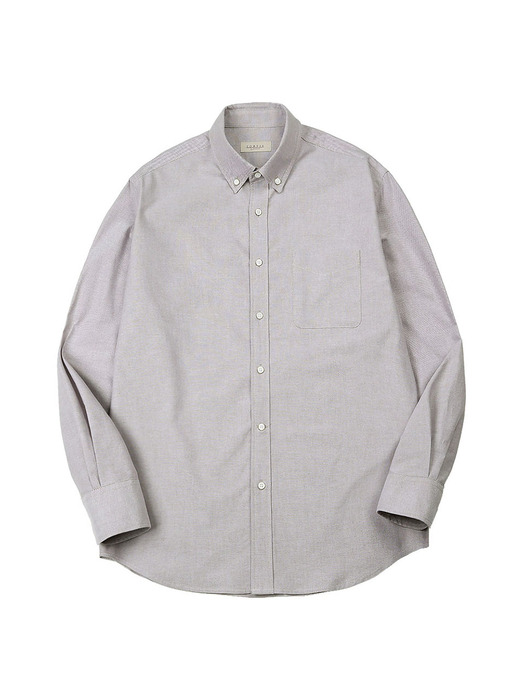 041 Oxford Button-down Shirts (Brown)