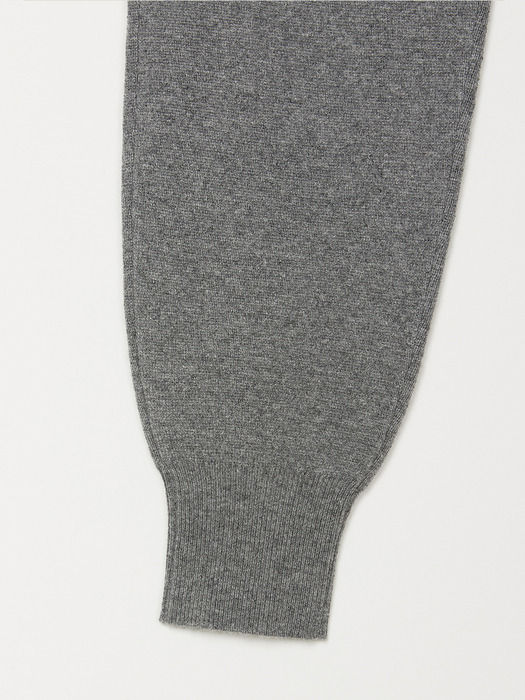 Cashmere 100% Jamie Jogger Knit Pants (Ash Grey)