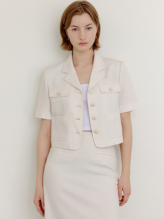 셀리아 테일러드 칼라 자켓 / CELLIA TAILORED COLLAR JACKET_2colors