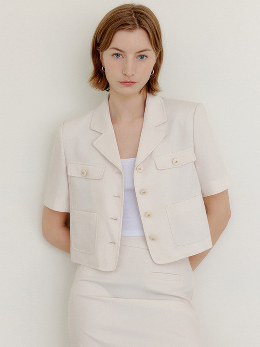 셀리아 테일러드 칼라 자켓 / CELLIA TAILORED COLLAR JACKET_2colors