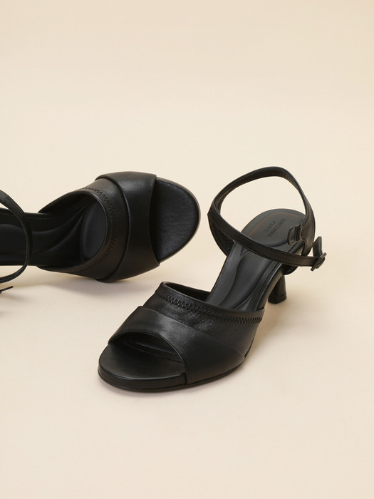 Dressy heel sandal(black)_DG2AM24039BLK